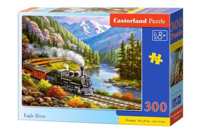 Puzzle Eagle River 300. Wydawca: Castorland. SmakLiter.pl Opakowanie Puzzle Eagle River 300