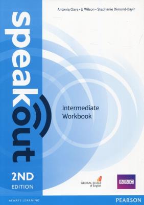 Speakout 2ed Intermediate WB no key PEARSON. Autor: Stephanie Diamond-Bayir. SmakLiter.pl Okładka książki Speakout 2ed Intermediate WB no key PEARSON