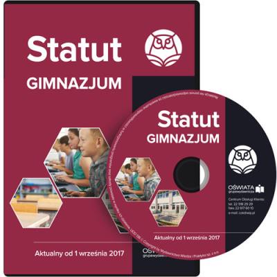 Statut gimnazjum Aktualny od 1 września 2017. Autor: Zaleśny Leszek. SmakLiter.pl Okładka książki Statut gimnazjum Aktualny od 1 września 2017