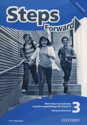 Okładka książki Steps Forward 3 materiały ćw. wersja podstawowa