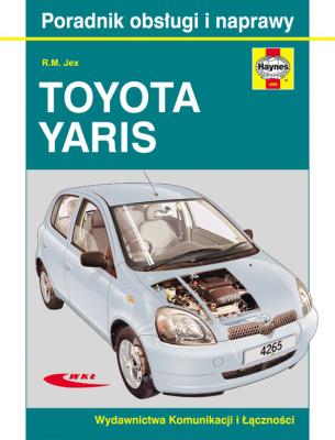 Toyota Yaris. Autor: Jex R.M.. SmakLiter.pl Okładka książki Toyota Yaris