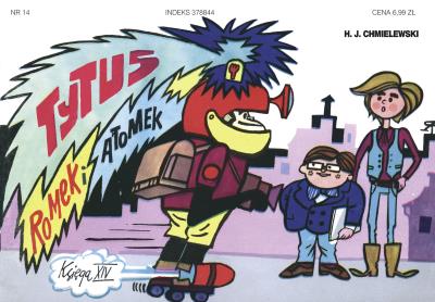 Tytus, Romek i A'Tomek - Księga 14 w.2009. Autor: Henryk Jerzy Chmielewski. SmakLiter.pl Okładka książki Tytus, Romek i A'Tomek - Księga 14 w.2009
