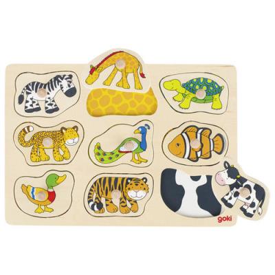 Opakowanie Układanka z uchwytami motyw zwierzątka