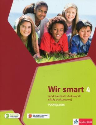 Wir Smart Język niemiecki 4 Podręcznik dla klasy VII z płytą CD. Autor: Motta Giorgio. SmakLiter.pl Okładka książki Wir Smart Język niemiecki 4 Podręcznik dla klasy VII z płytą CD