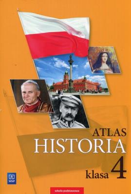 Okładka książki Atlas Historia klasa 4
Szkoła podstawowa 2017