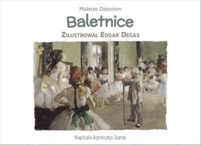 Baletnice. Autor: Agnieszka Starok. SmakLiter.pl Okładka książki Baletnice