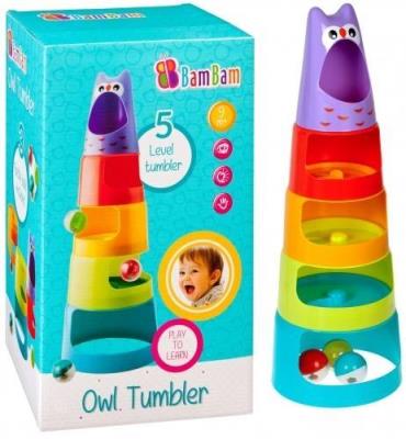 Bam bam aktywne kubeczki sowa 0/6. Wydawca: Euro-Trade. SmakLiter.pl Opakowanie Bam bam aktywne kubeczki sowa 0/6