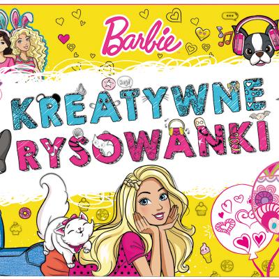 Barbie Kreatywne rysowanki. Autor: Opracowanie zbiorowe. SmakLiter.pl Okładka książki Barbie Kreatywne rysowanki