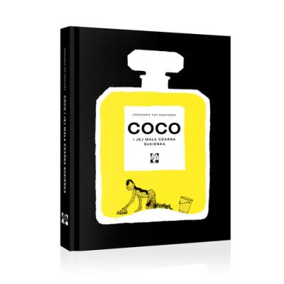 Coco i jej mała czarna sukienka. Autor: Annemarie Van Haeringen. SmakLiter.pl Okładka książki Coco i jej mała czarna sukienka