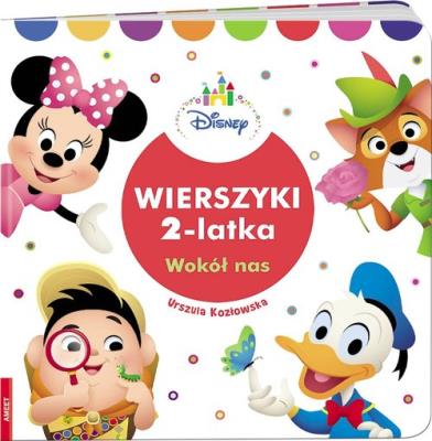 Disney Wierszyki 2-latka. Autor: Kozłowska Urszula. SmakLiter.pl Okładka książki Disney Wierszyki 2-latka