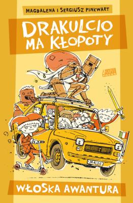 Okładka książki Drakulcio ma kłopoty Włoska awantura