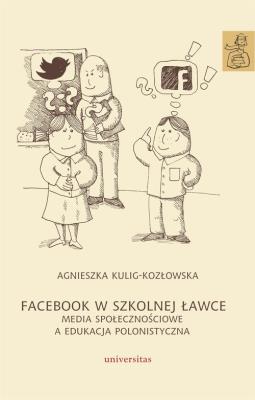 Okładka książki Facebook w szkolnej ławce