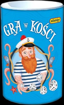 Gra w kości 2. Wydawca: Adamigo. SmakLiter.pl Opakowanie Gra w kości 2