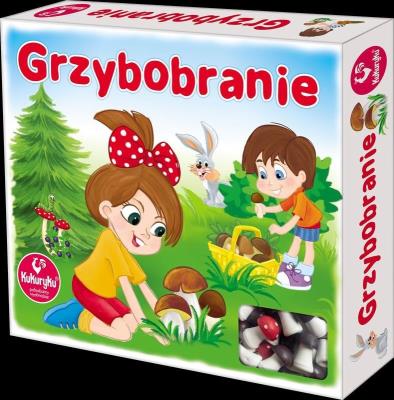 Gra - Grzybobranie. Wydawca: Adamigo. SmakLiter.pl Opakowanie Gra - Grzybobranie