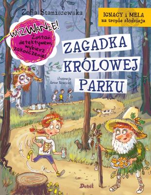 Ignacy i Mela na tropie złodzieja.Zagadka królowej. Autor: Staniszewska Zofia. SmakLiter.pl Okładka książki Ignacy i Mela na tropie złodzieja.Zagadka królowej