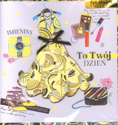 Opakowanie Karnet imieniny HM-200-1335