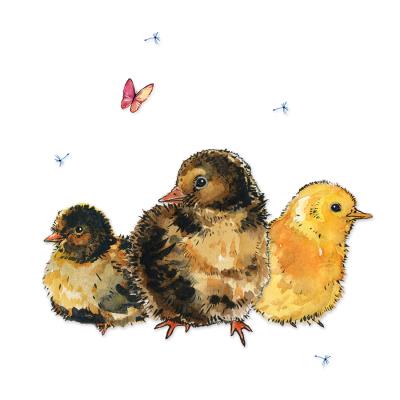 Karnet Swarovski kwadrat Pisklęta. Wydawca: Clear Creations. SmakLiter.pl Opakowanie Karnet Swarovski kwadrat Pisklęta