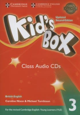 Kids Box 3 Audio CDs. Wydawca: Cambridge University Press. SmakLiter.pl Opakowanie Kids Box 3 Audio CDs