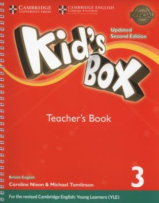 Kids Box  3 Teacher’s Book. Autor: Frino Lucy, Williams Melanie, Nixon Caroline, Tomlinson Michael. SmakLiter.pl Okładka książki Kids Box  3 Teacher’s Book