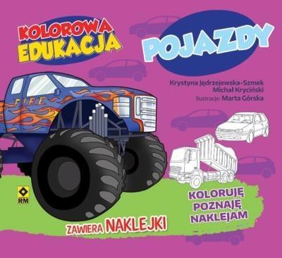 Okładka książki Kolorowa edukacja - Pojazdy