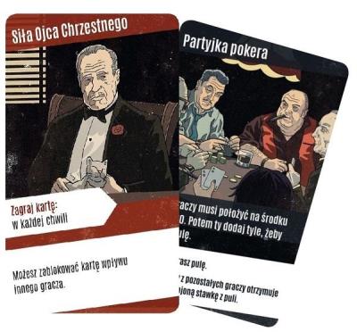 La Cosa Nostra - dodatek: Ojciec Chrzestny. Wydawca: Baldar. SmakLiter.pl Opakowanie La Cosa Nostra - dodatek: Ojciec Chrzestny