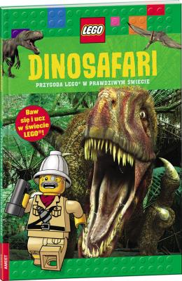Lego Dinosafari. Autor: Arlon Penelope, Gordon-Harris Tory. SmakLiter.pl Okładka książki Lego Dinosafari