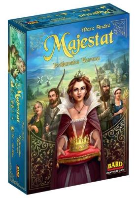 Majestat: Królewska korona. Wydawca: Bard Centrum Gier. SmakLiter.pl Opakowanie Majestat: Królewska korona