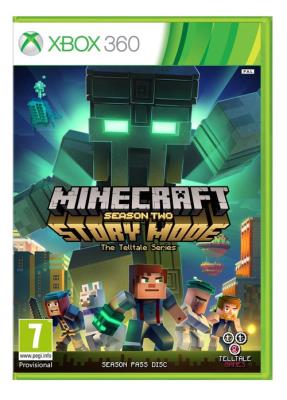 Minecraft Story Mode Season 2  X360. Autor: Techland / Telltale Games. SmakLiter.pl Okładka książki Minecraft Story Mode Season 2  X360