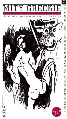 Mity greckie Tom 7. Minotaur. Autor: Hawthorne Nathaniel. SmakLiter.pl Okładka książki Mity greckie Tom 7. Minotaur