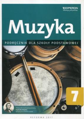 Okładka książki Muzyka SP 7. Podręcznik OPERON