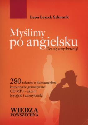 Okładka książki Myślimy po angielsku + mp3