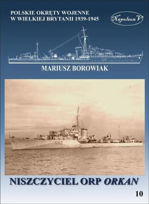 Okładka książki Niszczyciel ORP Orkan