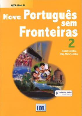 Novo Portugues sem Fronteiras 2 podręcznik. Autor: Coimbra Isabel, Mata Coimbra Olga. SmakLiter.pl Okładka książki Novo Portugues sem Fronteiras 2 podręcznik