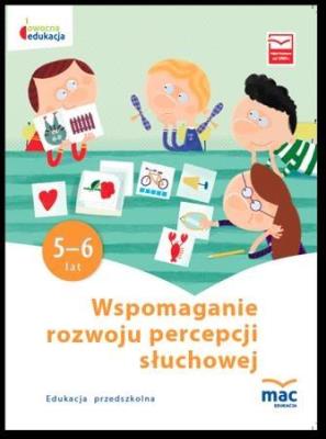 Owocna Edukacja. Wspomaganie rozwoju percepcji słuchowej. Autor: Wiesława Żaba-Żabińska. SmakLiter.pl Okładka książki Owocna Edukacja. Wspomaganie rozwoju percepcji słuchowej