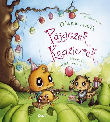 Okładka książki Pajączek Kędziorek. Przyjęcie urodzinowe