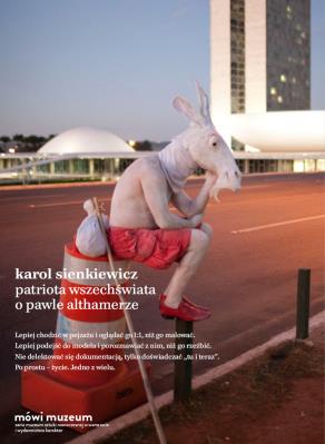 Patriota Wszechświata O Pawle Althamerze. Autor: Karol Sienkiewicz. SmakLiter.pl Okładka książki Patriota Wszechświata O Pawle Althamerze