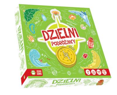 Podstawa to zabawa Dzielni podróżnicy. Autor: Szumska Katarzyna. SmakLiter.pl Okładka książki Podstawa to zabawa Dzielni podróżnicy