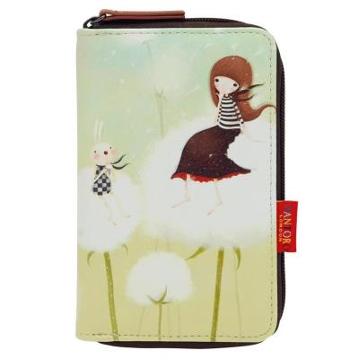 Opakowanie Portfel z suwakiem - Blowing Kisses