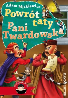 Okładka książki Powrót taty Pani Twardowska