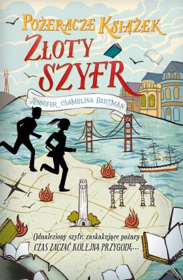 Pożeracze książek. T.2 Złoty szyfr. Autor: Jennifer Chambliss Bertman. SmakLiter.pl Okładka książki Pożeracze książek. T.2 Złoty szyfr