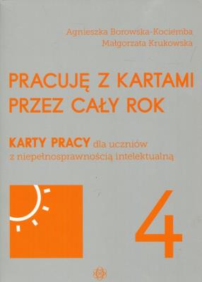 Okładka książki Pracuję z kartami przez cały rok Część 4