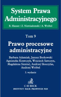Okładka książki Prawo procesowe administracyjne System Prawa Administracyjnego Tom 9