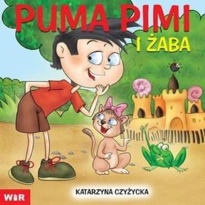 Okładka książki Puma Pimi i żaba - cz.8 sylaby ze spółgłoskami SZ