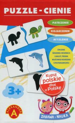 Puzzle Cienie. Wydawca: Alexander. SmakLiter.pl Opakowanie Puzzle Cienie