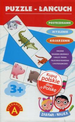 Puzzle Łańcuch. Wydawca: Alexander. SmakLiter.pl Opakowanie Puzzle Łańcuch