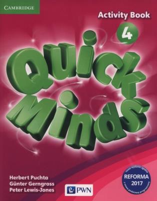 Okładka książki Quick minds 4 Activity Book