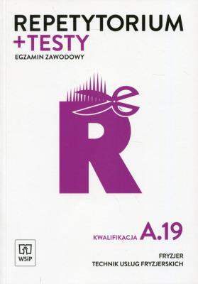 Repetytorium i testy egzaminacyjne. Fryzjer/technik usług fr. Autor: Kulikowska-Jakubik Teresa Rich, Małgorzata Richter. SmakLiter.pl Okładka książki Repetytorium i testy egzaminacyjne. Fryzjer/technik usług fr