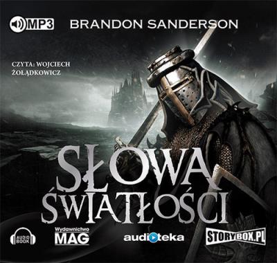 Słowa światłości - Audiobook. Autor: Brandon Sanderson. SmakLiter.pl Okładka książki Słowa światłości - Audiobook