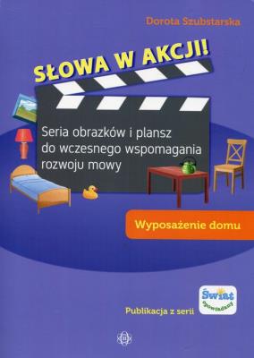 Okładka książki Słowa w akcji Wyposażenie domu