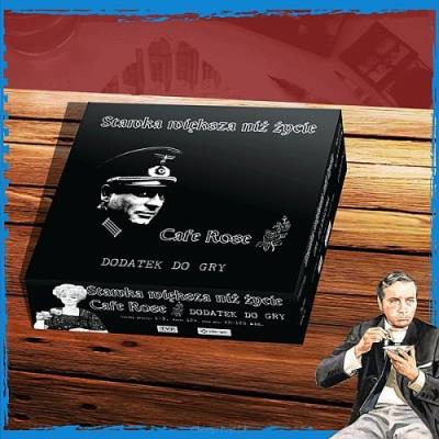 Stawka większa niż życie. Cafe Rose. Wydawca: Telewizja Polska S.A.. SmakLiter.pl Opakowanie Stawka większa niż życie. Cafe Rose